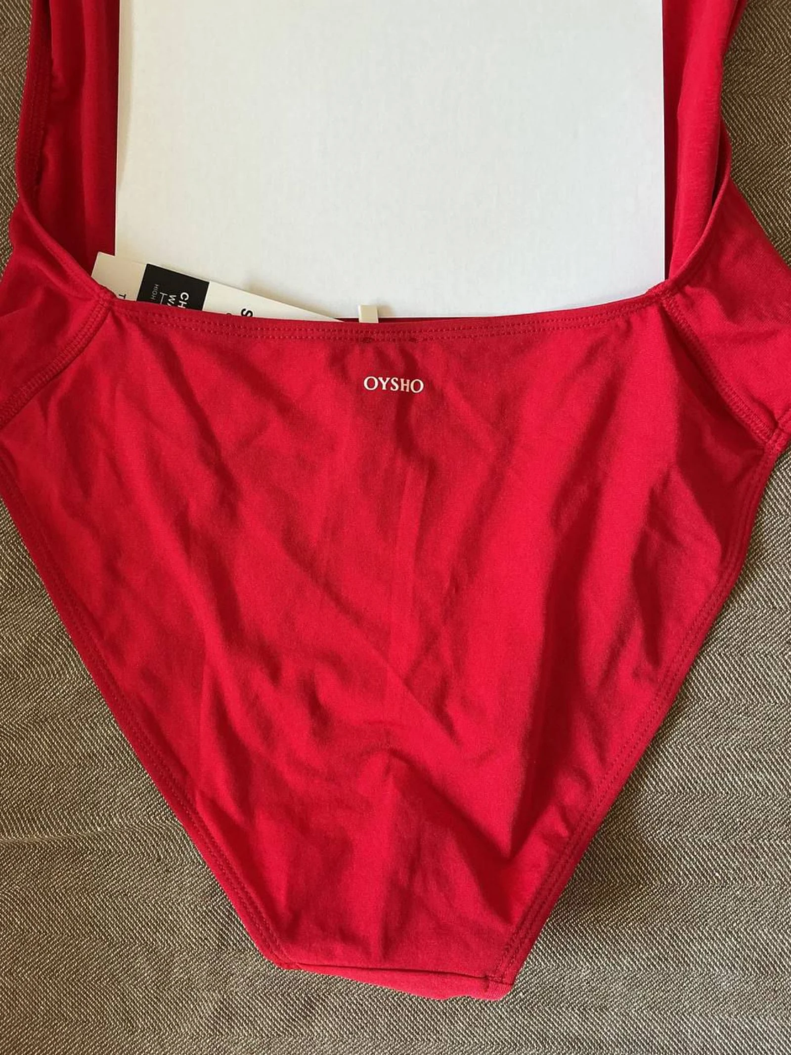 Women's red Oysho one-piece swimsuit Size M – photo 5